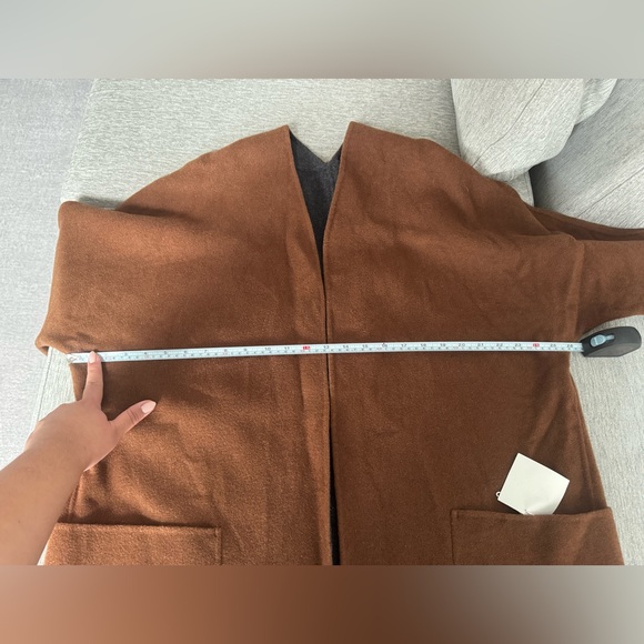 Vince Reversible Wool Cardigan Coat - Picture 7 of 7